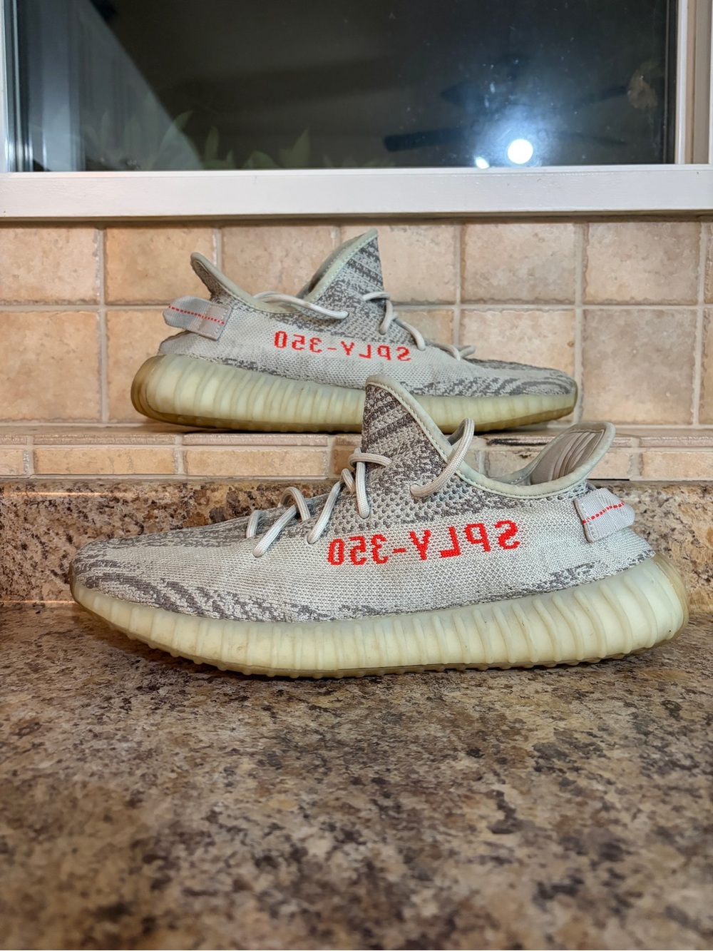 Yeezy 350 Blue Tint Size